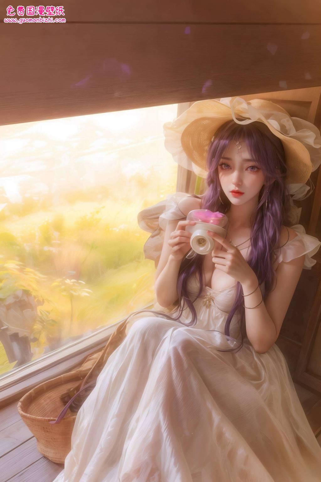 AI素材AIGC完美像素，电脑最美云曦同人图壁纸下载集锦