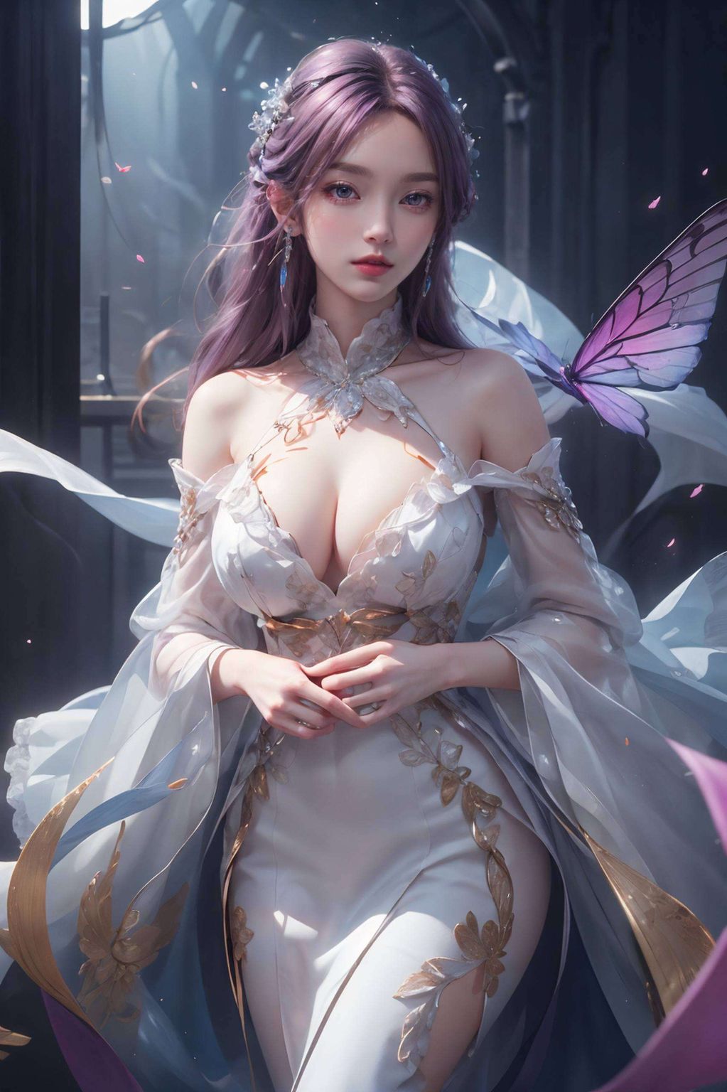 AI创造云曦背影壁纸，免费壁纸秀安卓背景图片超清盛宴