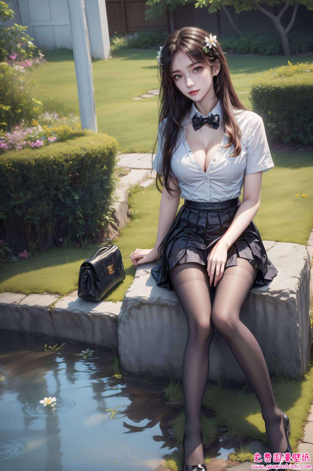 紫色动漫与徐欣穿金礼服的苹果潮图壁纸集 紫色动漫与徐欣穿金礼服的苹果潮图壁纸集