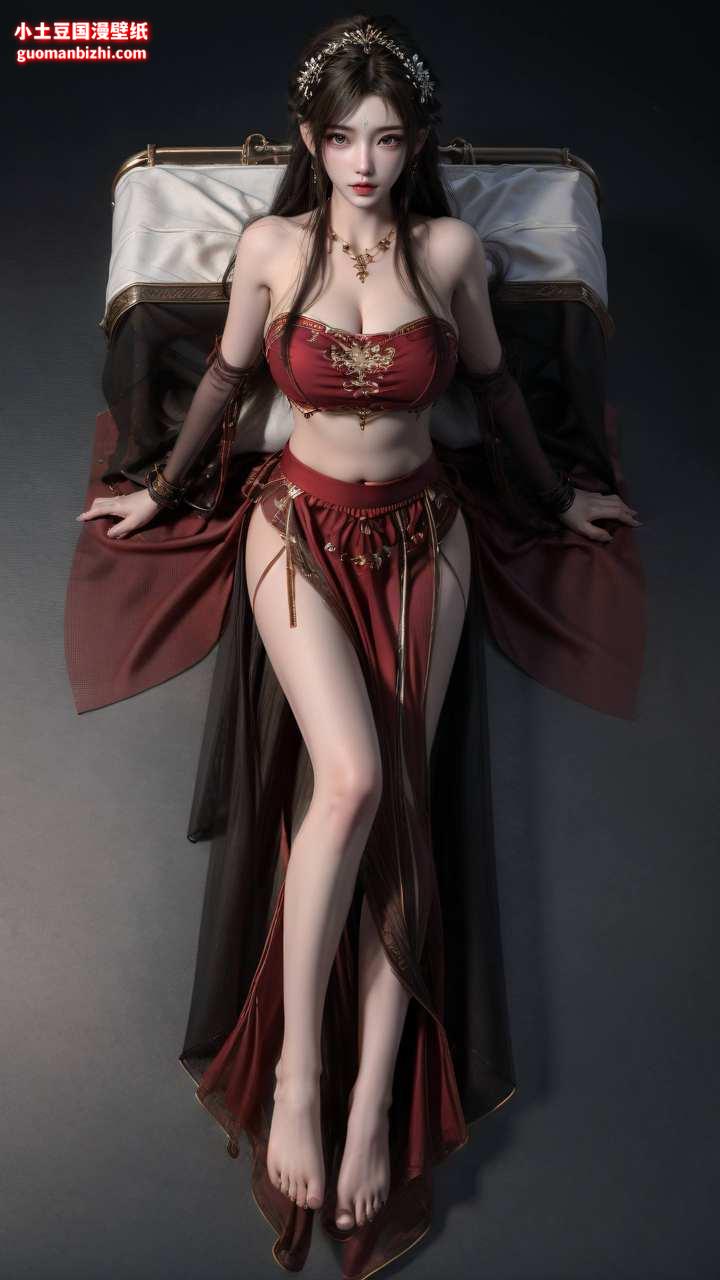 ai高清壁纸:清漪ai绘画体型素材分享