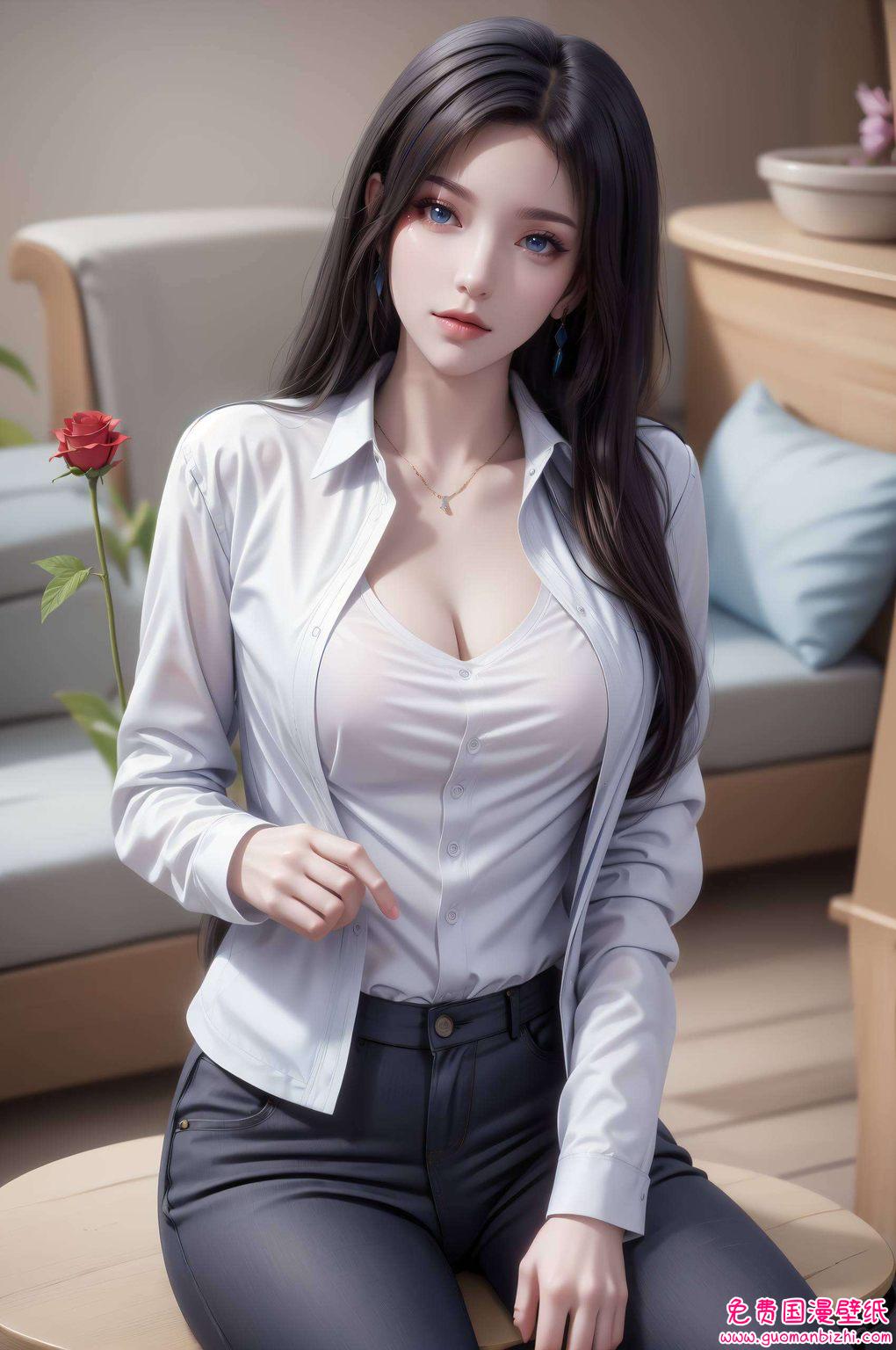 九幽雀高清全身护眼壁纸，电脑1920×1080壁纸，壁纸护眼之选。