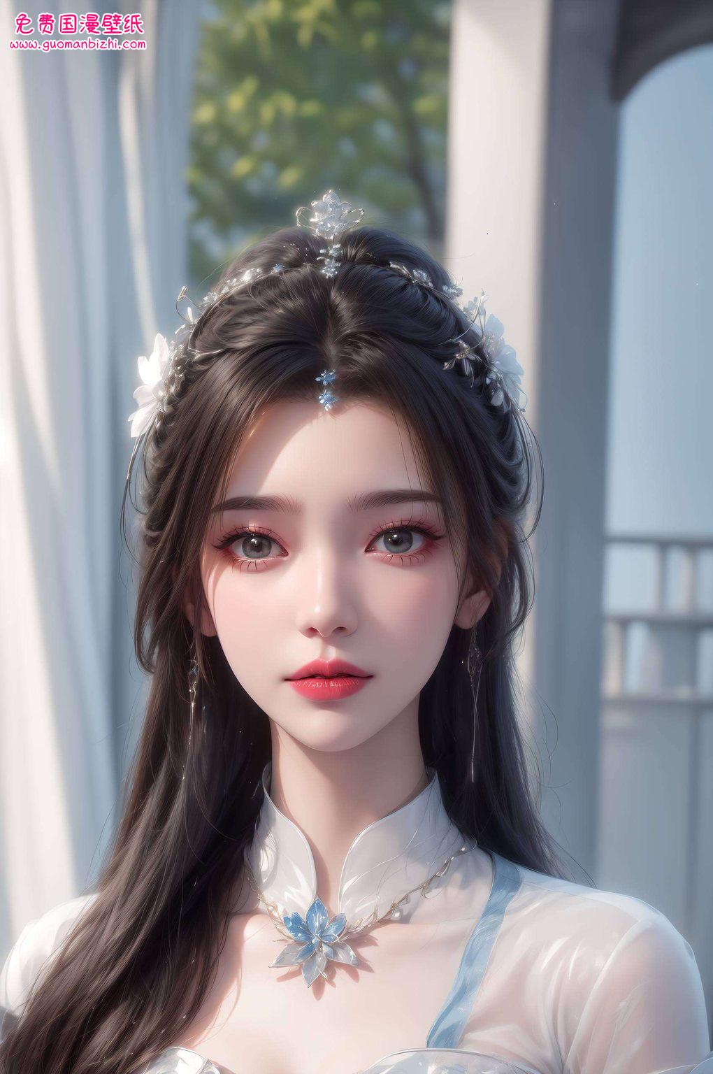 AI素材×游戏壁纸×iPad·ins风·李慕婉实况壁纸集