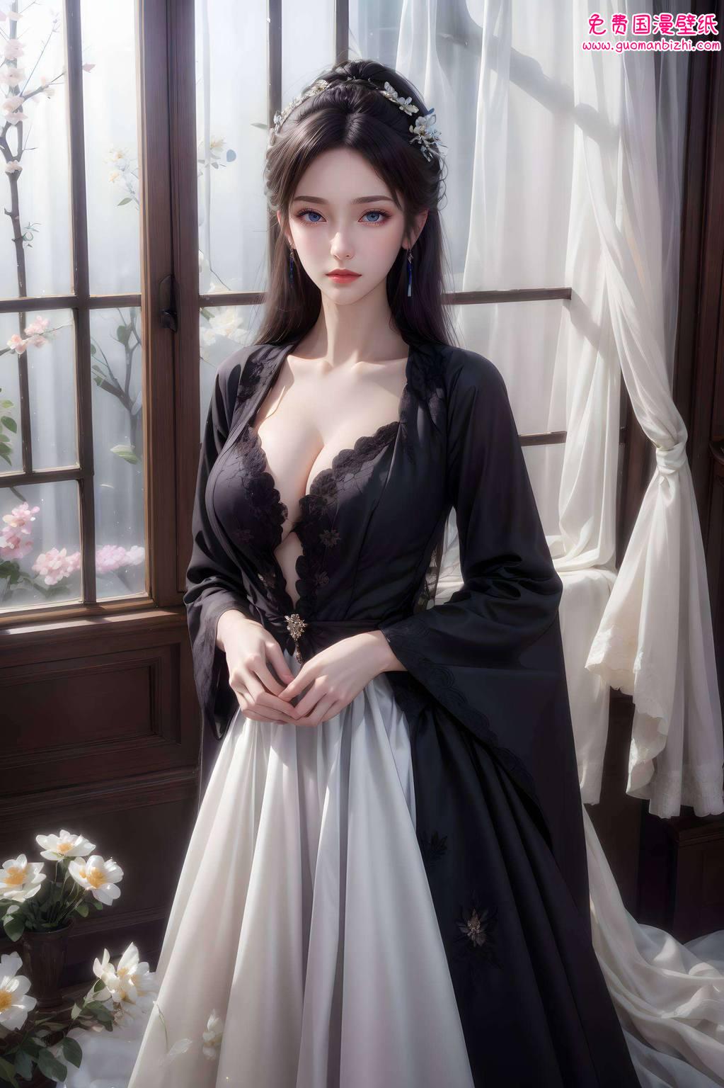 荒和云曦的动态壁纸：AI创造护眼壁纸，iPad粉色版