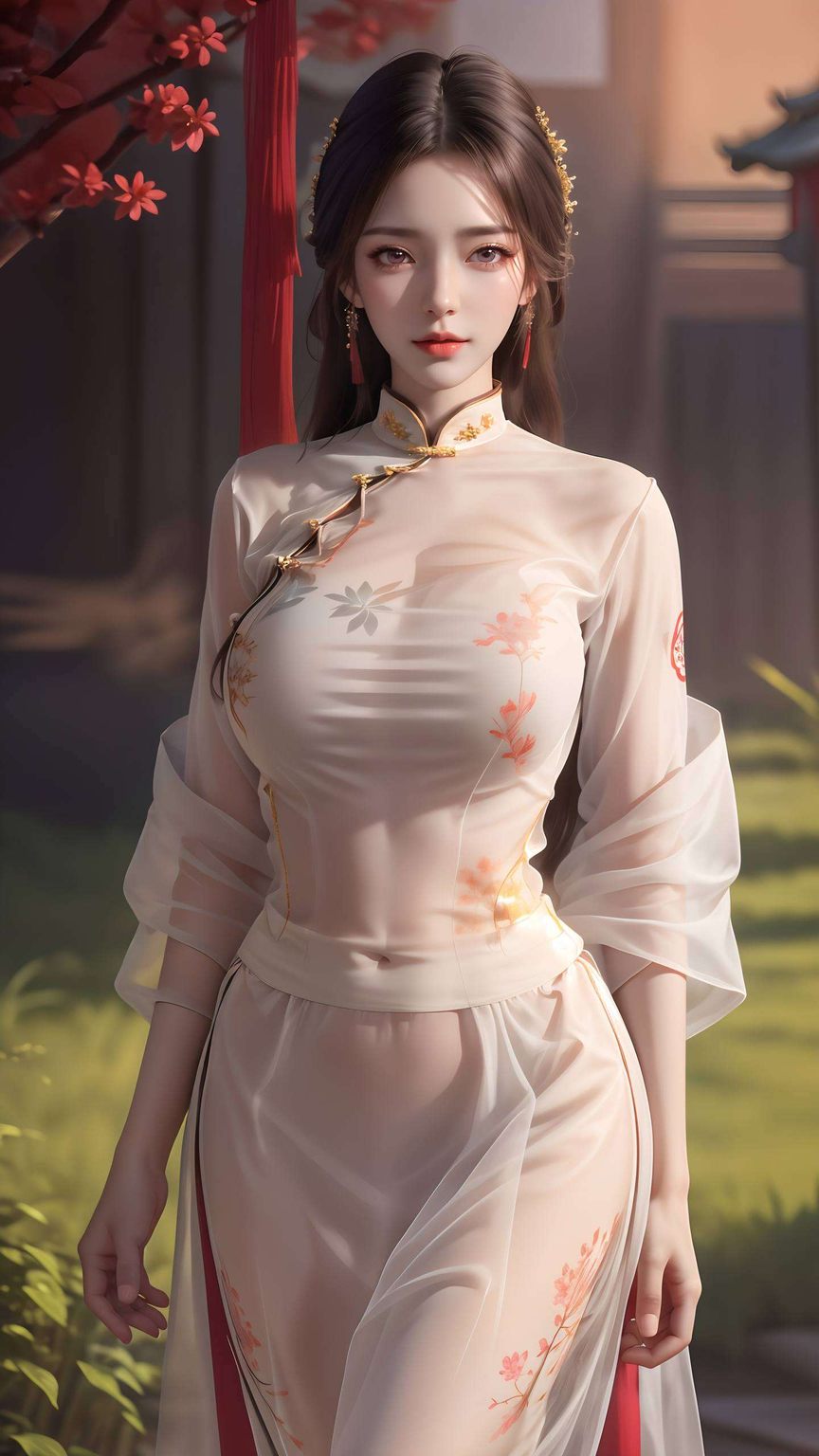 云曦3d高清壁纸：AI绘画动漫壁纸，苹果锁屏的艺术呈现