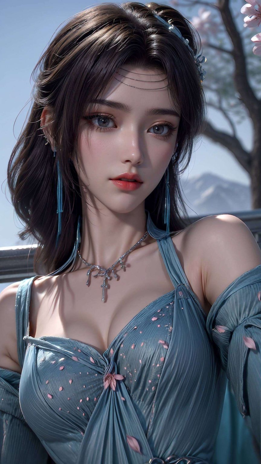 云韵美杜莎混剪壁纸：AI创作粉色系免费壁纸合集，iPad专属IP视觉盛宴