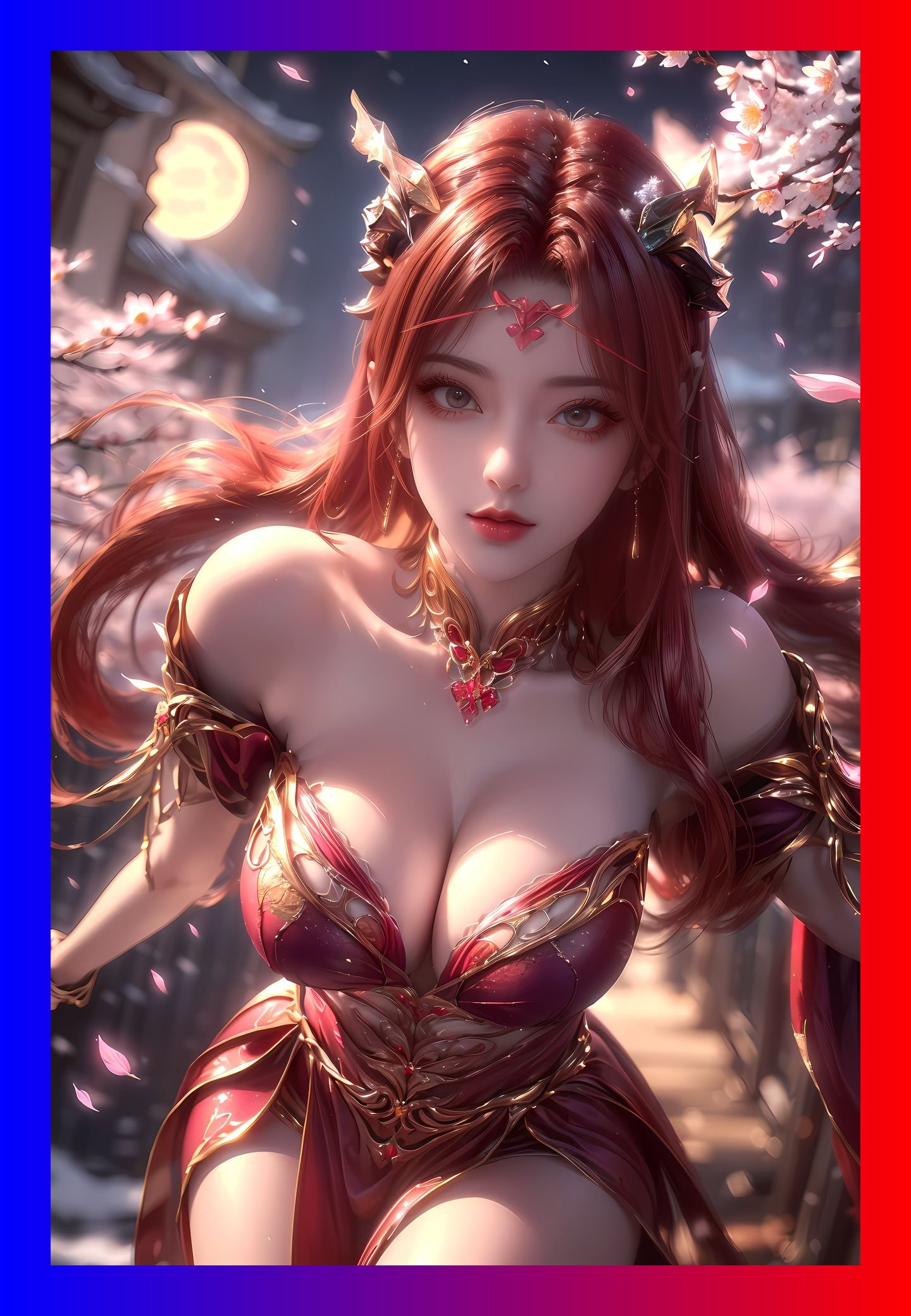 火热ai桌布百炼成神妖夜高分辨率6k压缩打包