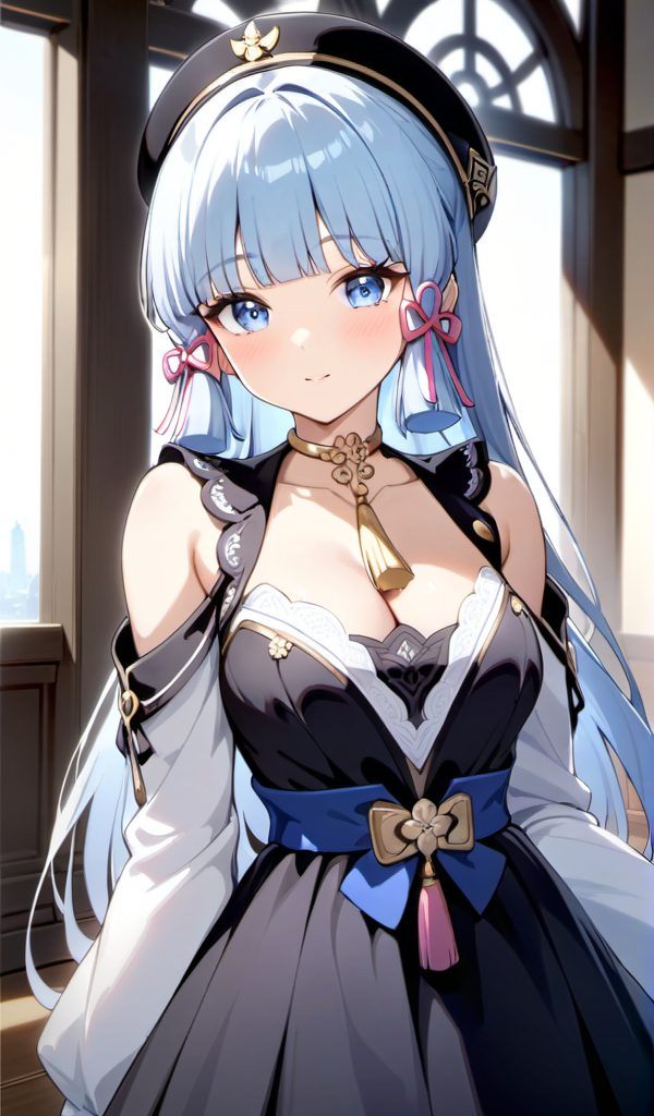 神里凌华现代装风采：AI素材精细打造，角色平板锁屏壁纸集