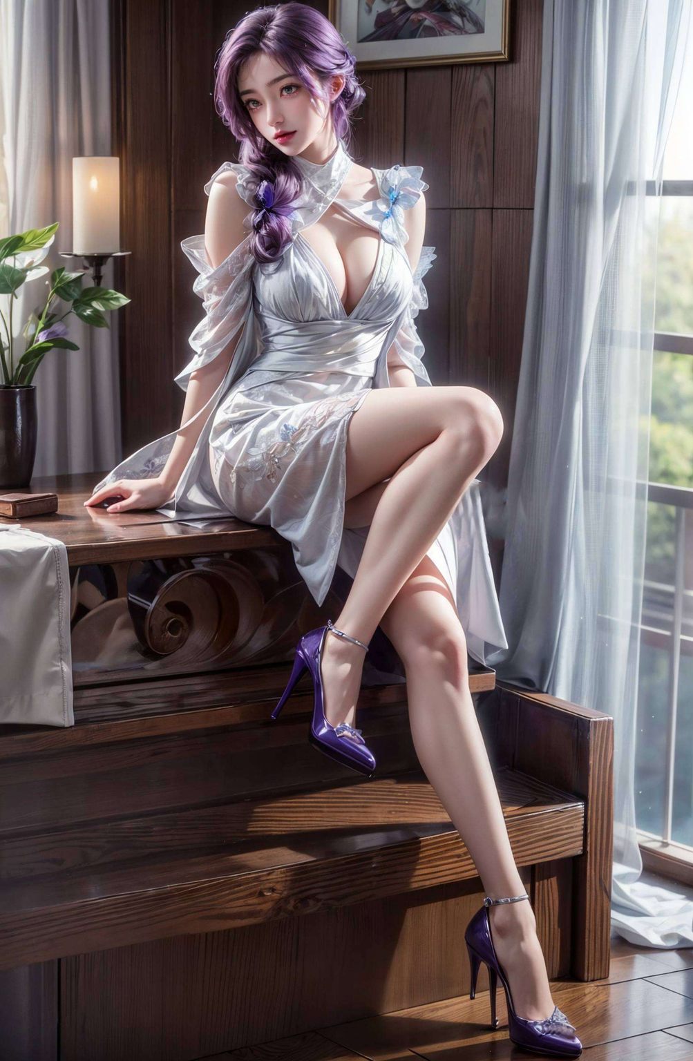 荒天帝云曦合影：AI角色壁纸×极简壁纸×电脑背景图片集