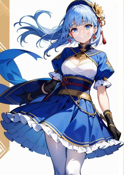 宵宫神里凌华学生服炫彩护眼平板粉色壁纸集