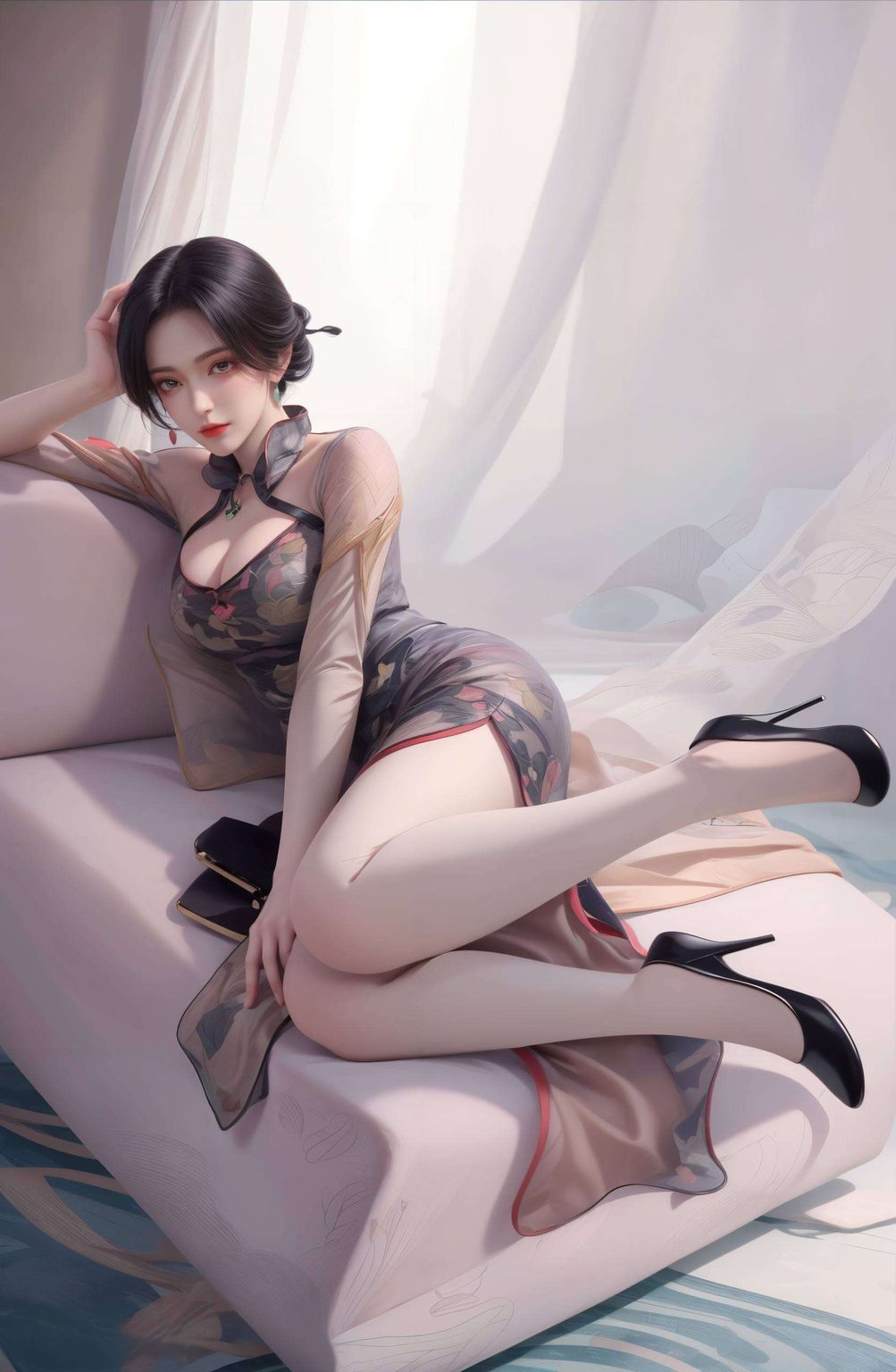 热门壁纸：护眼iPad古香古色即墨花雪壁纸双屏设置指南