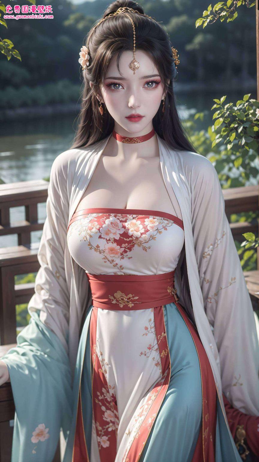 国漫女主高清壁纸仙逆墨云：AI图片模型免费壁纸下载，PC最美壁纸集锦