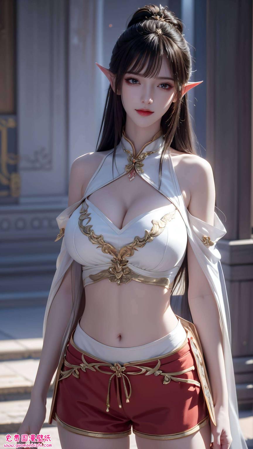 凤清儿照片壁纸图文大全：AI图片参考，动漫风格壁纸，安卓锁屏必备