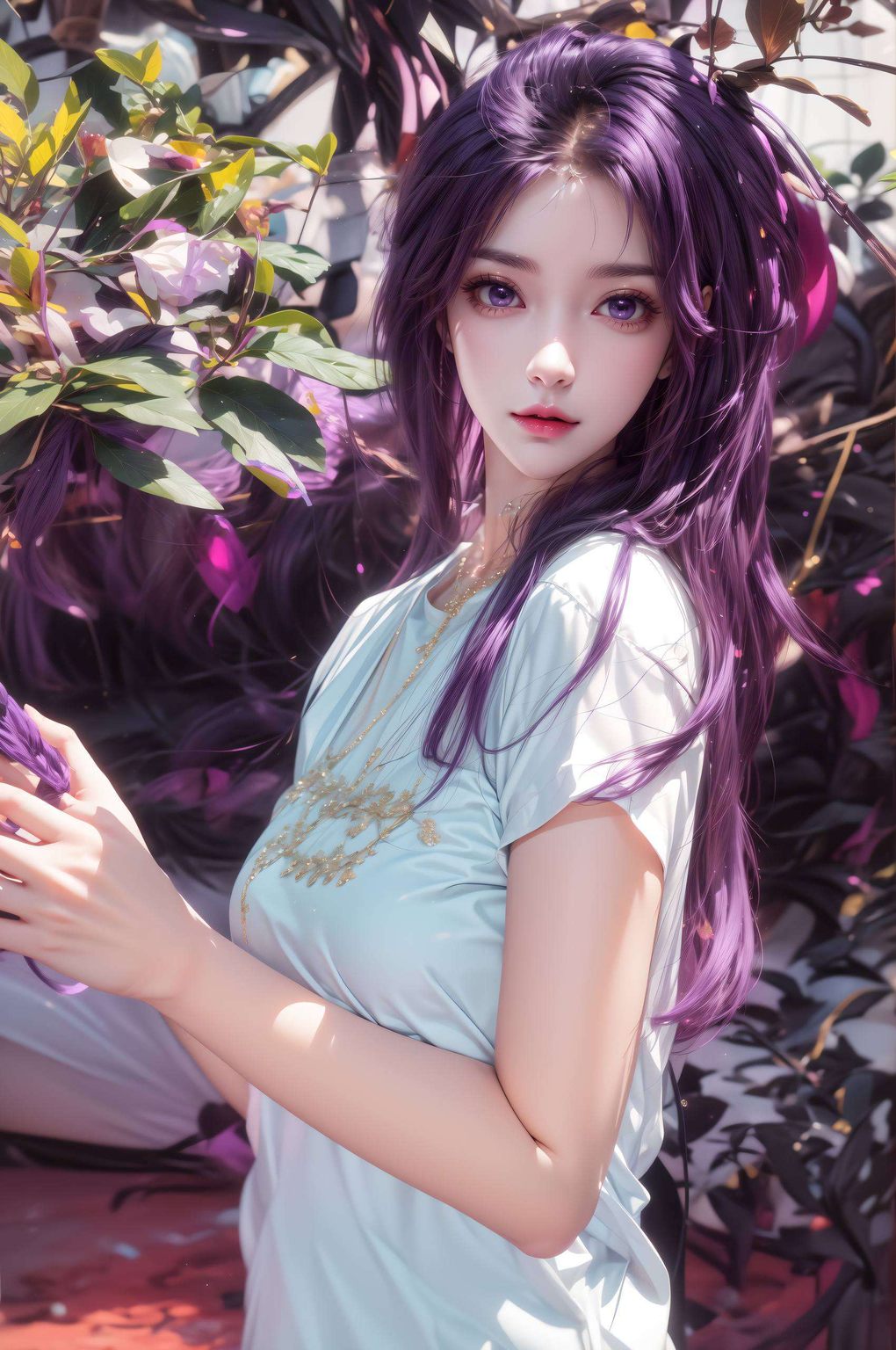 精选精细角色电脑桌面主题——云曦潮流壁纸图片动漫女