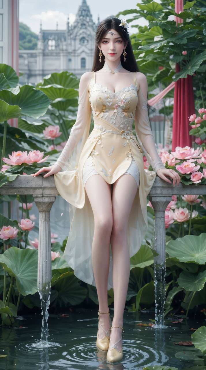 ai壁纸:金瓶儿绘画素材合集