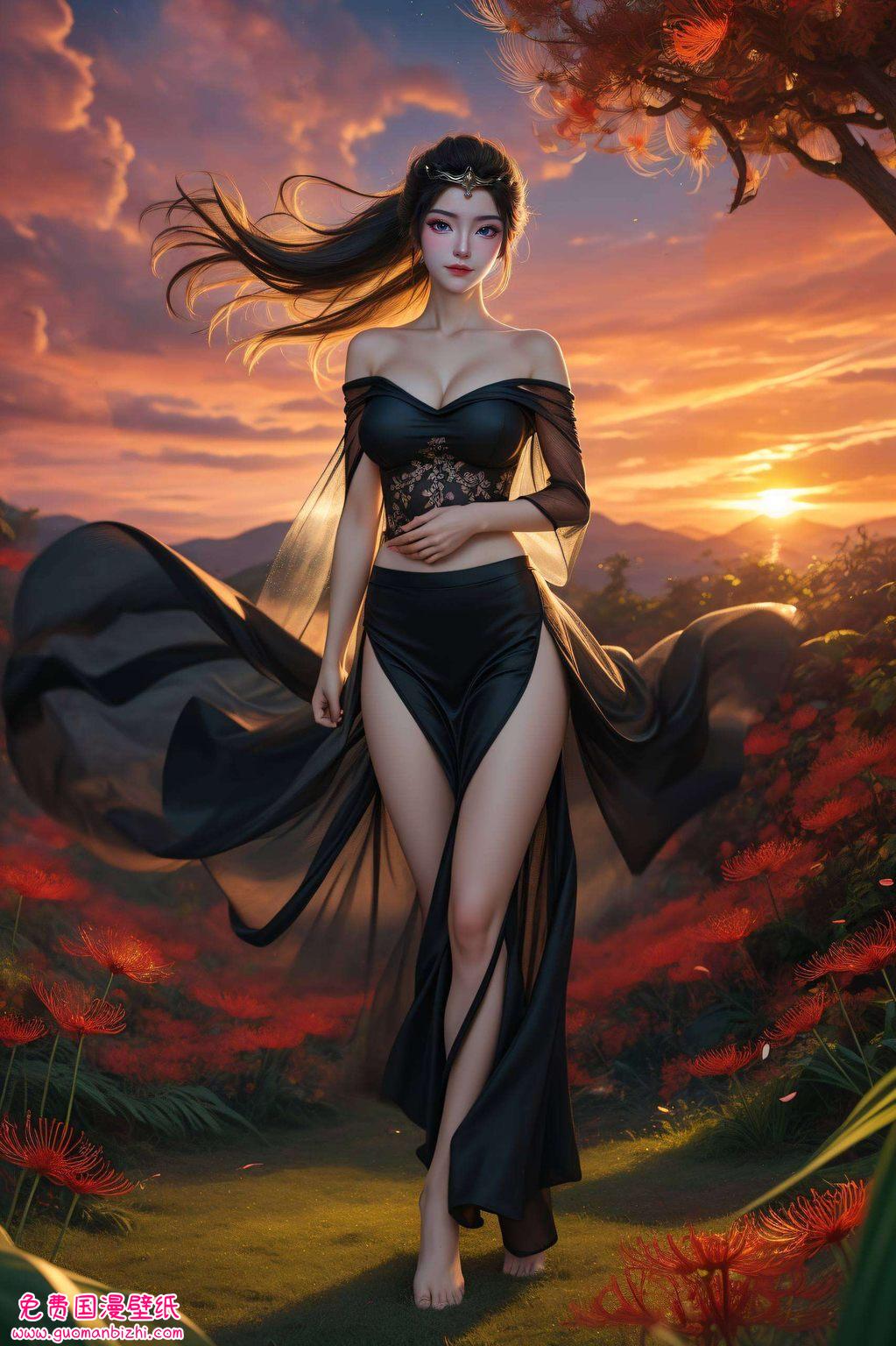 瑶妹的星元传说：AI素材免费壁纸下载，Win10专属动态墙纸盛宴