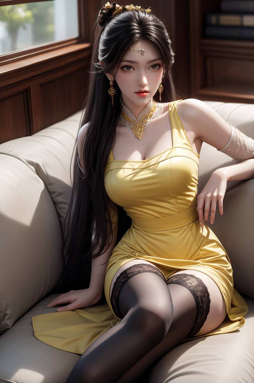 4k高清ai壁纸:还得是金瓶儿出场霸气！