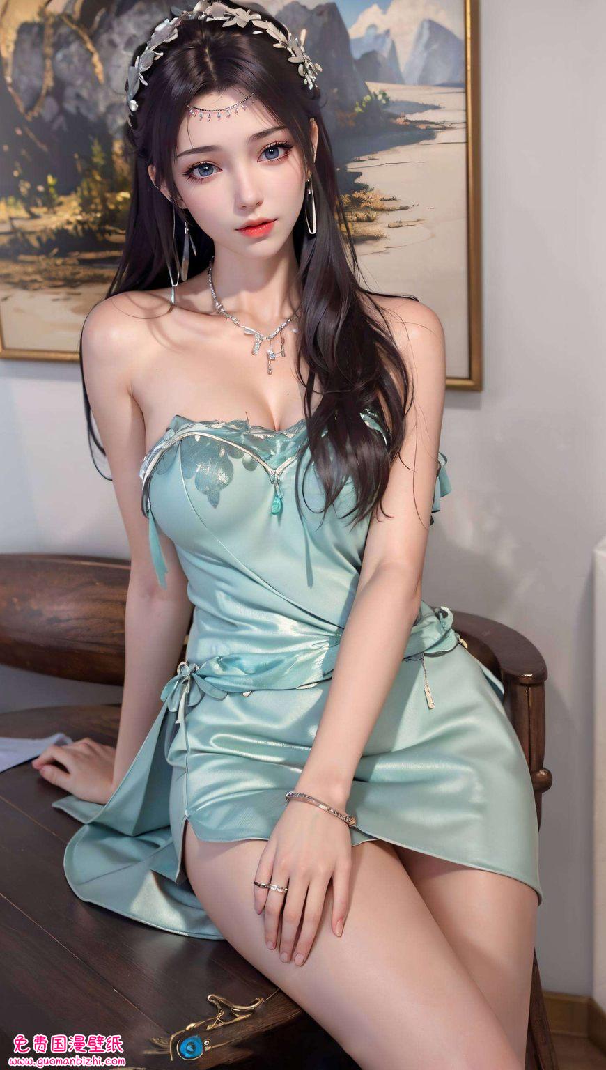 红衣云韵AI角色精细平板桌面动态壁纸集锦