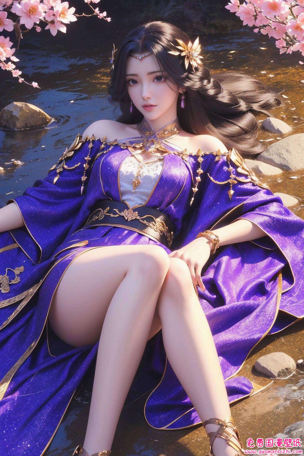 石昊云曦灵犀坠：AI创作粉色护眼壁纸，手机专享美境