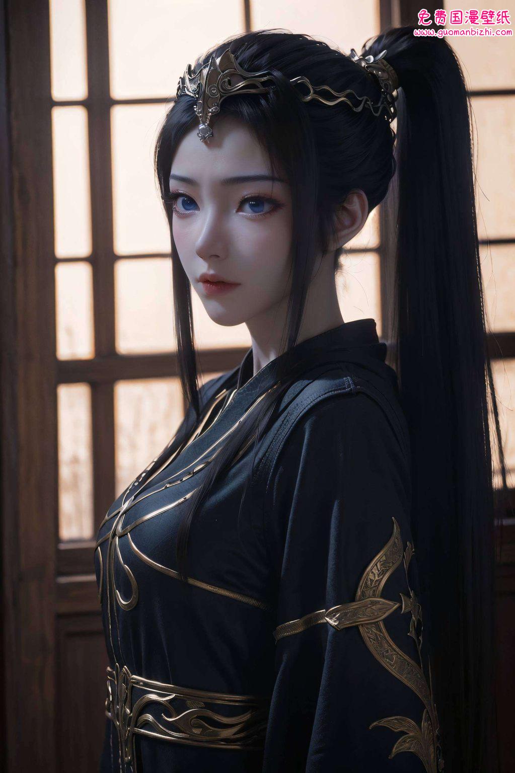 AI范例：元龙高瑶动漫壁纸，PC端粉色系精选图片集