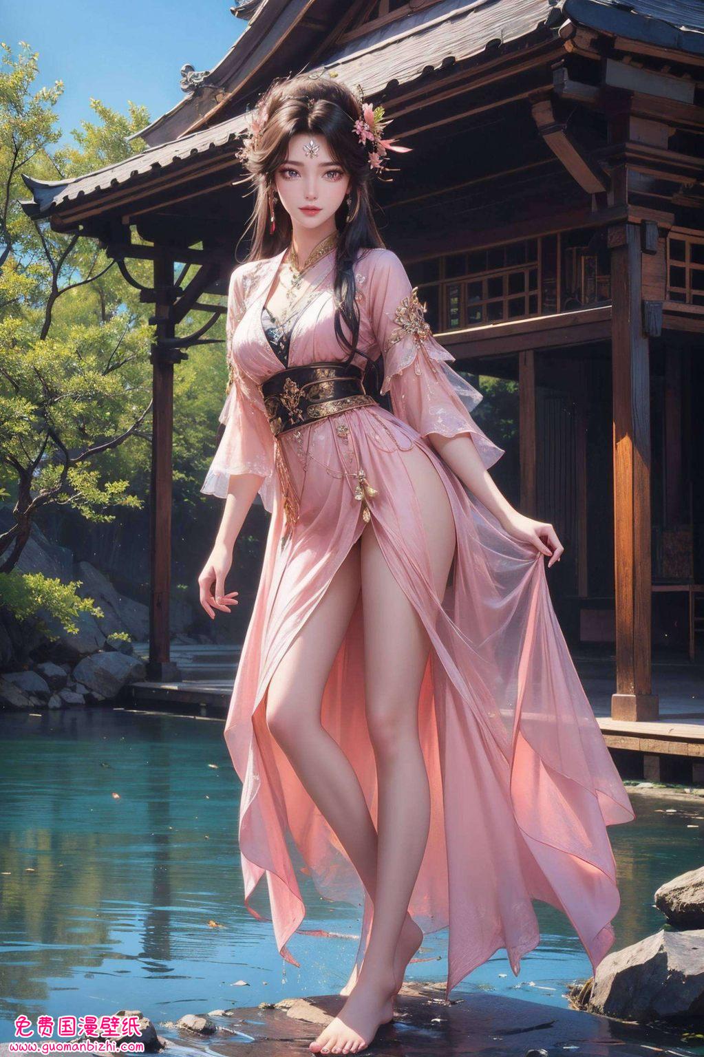 仙逆周紫虹2k高清护眼壁纸·三屏手机漫画壁纸集