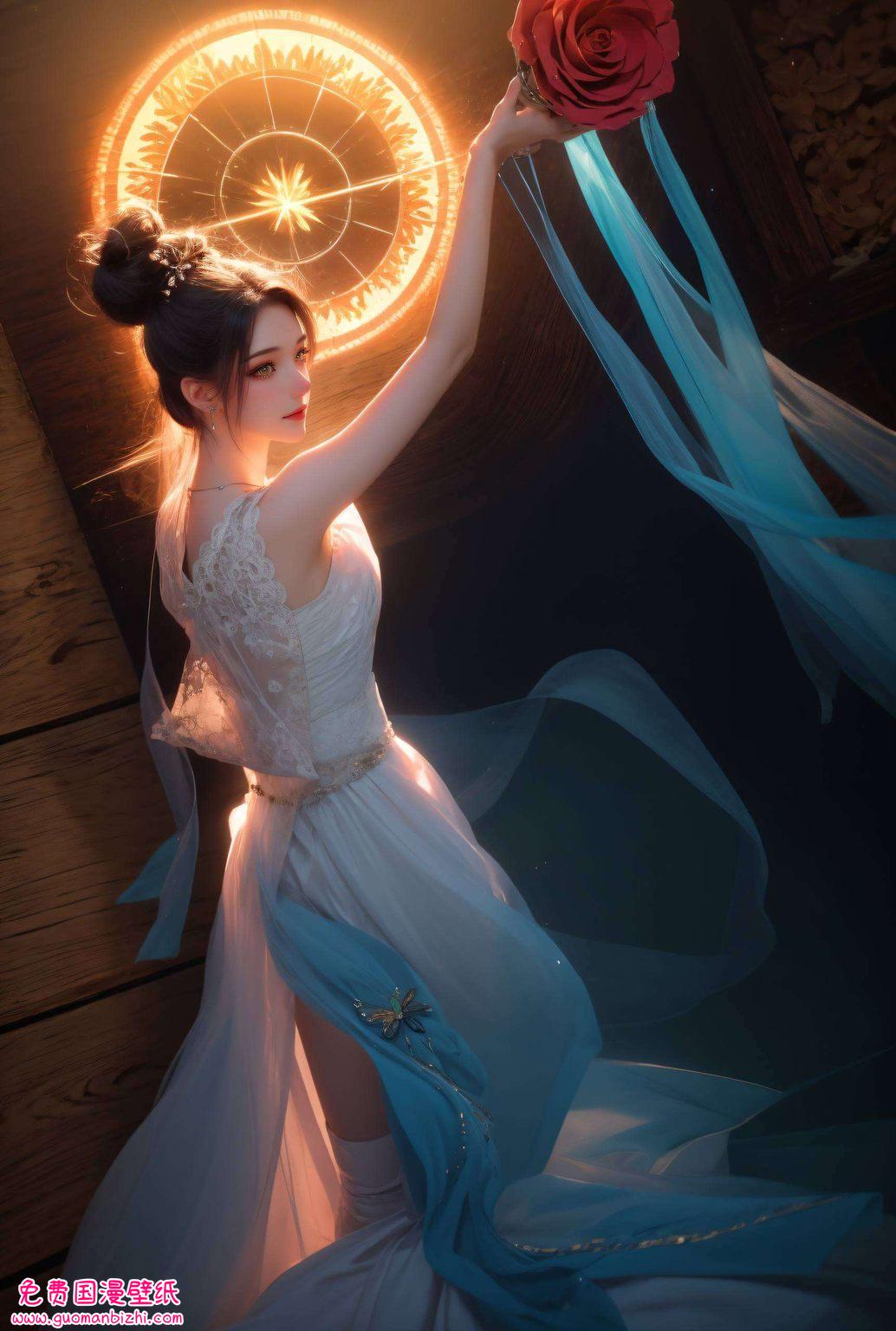 南宫夕儿：AI素材之极简壁纸，PC桌面装饰艺术炸裂