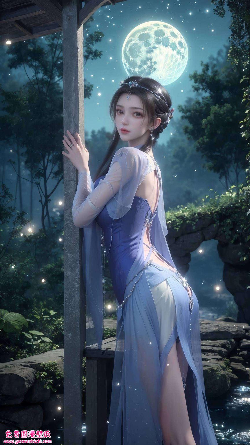 初遇李慕婉高清壁纸集：伤感桌面装饰，免费下载iPad美景