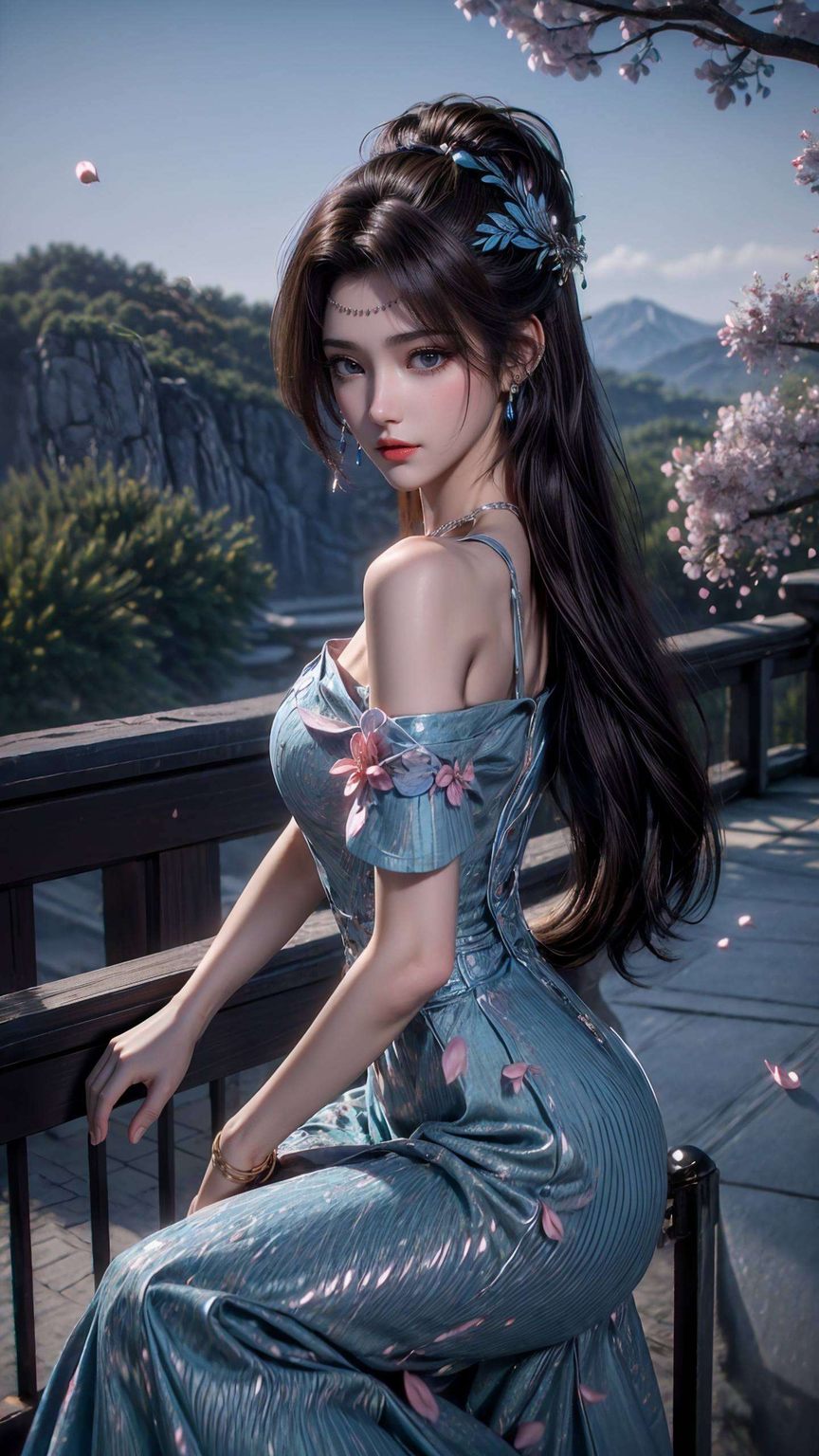 斗破苍穹云韵壁纸组图——AI绘画参考素材，免费安卓宽屏壁纸下载