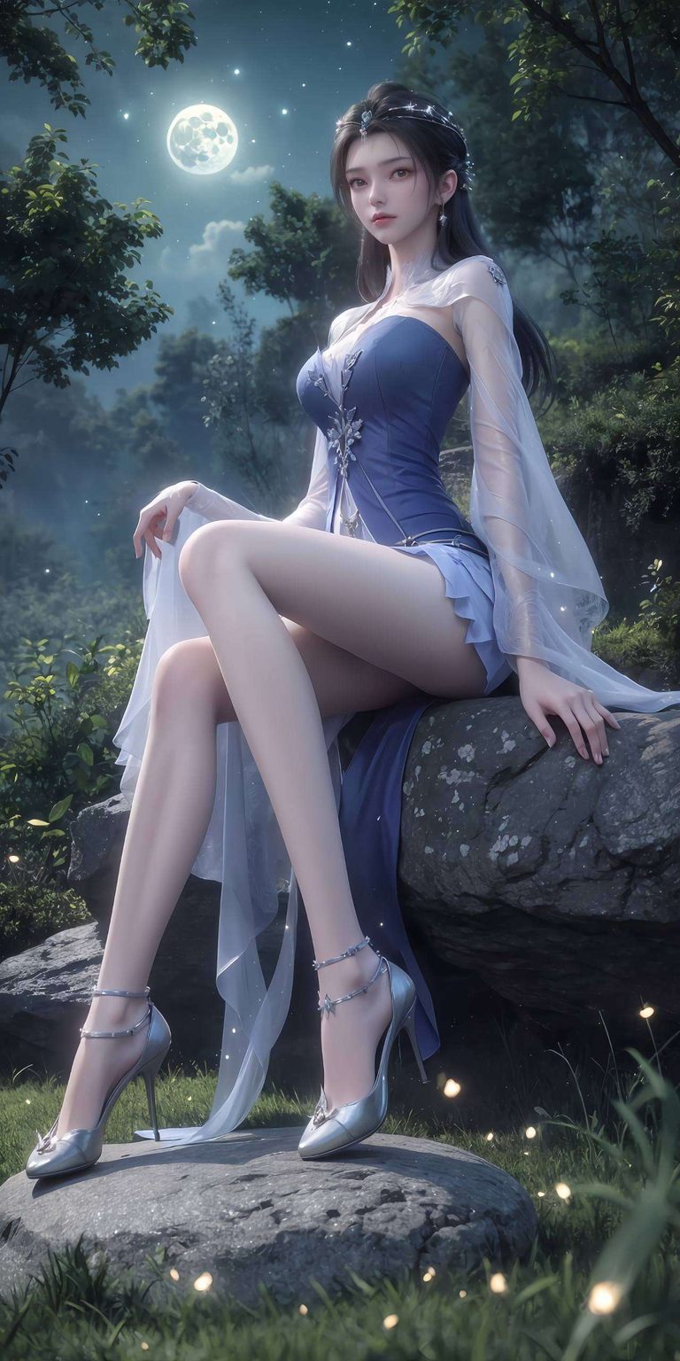 AI生成壁纸集：李慕婉精选，壁纸护眼，兼容Win10风格壁纸