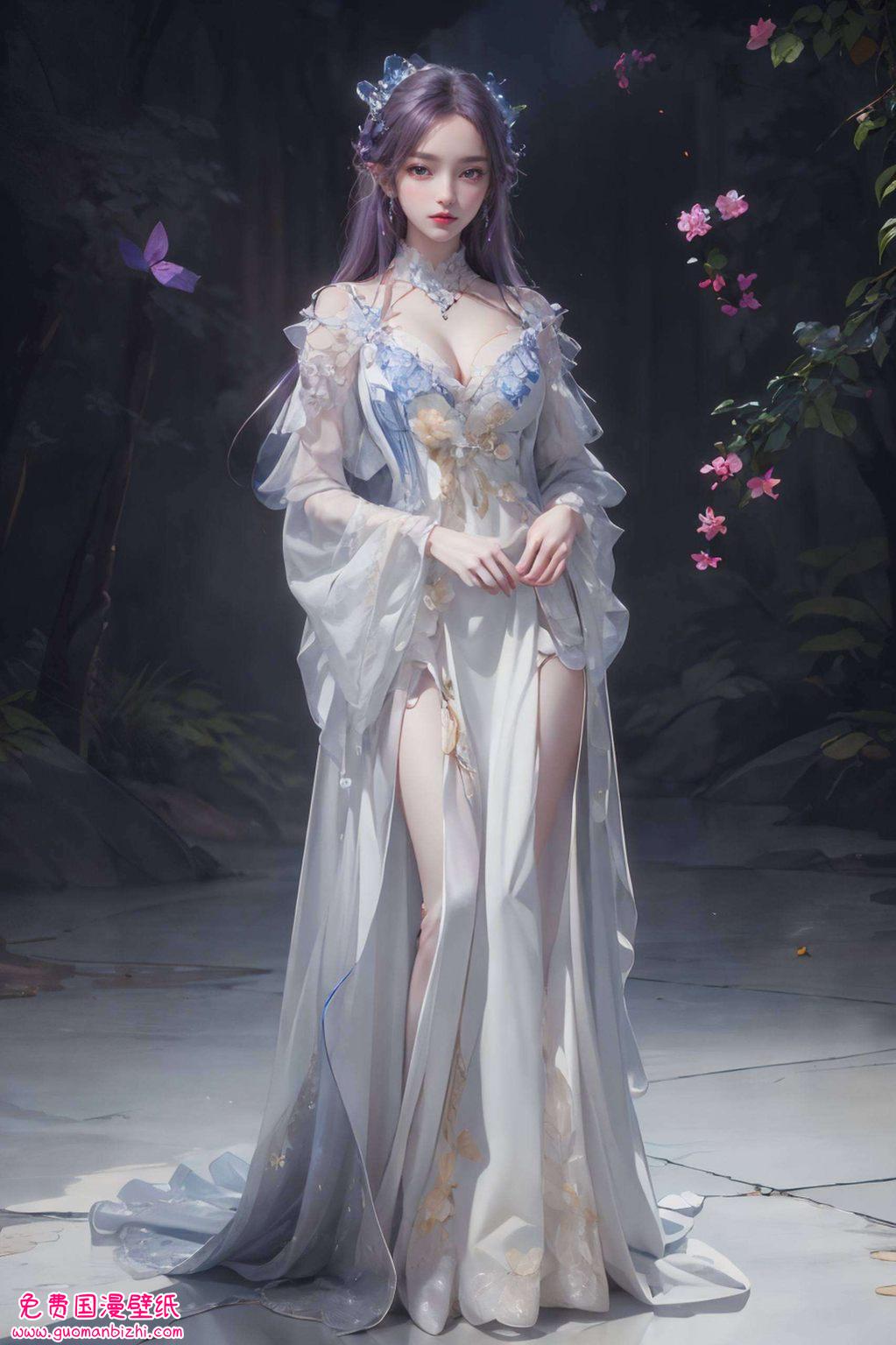 石昊云曦：AI绘画参考作品，完美像素手机锁屏壁纸集锦