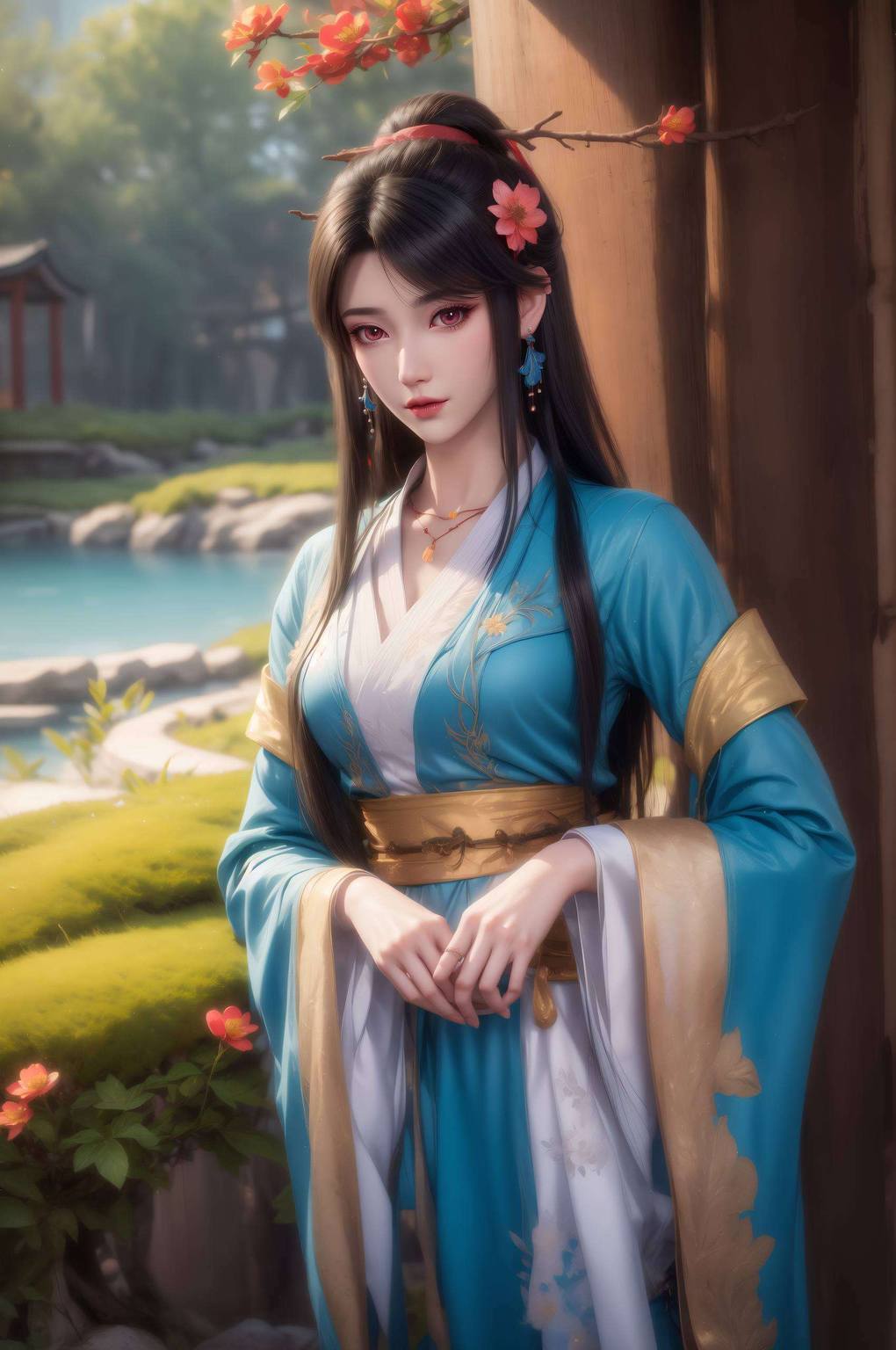 元尊夭夭祈愿：AI素材·动漫壁纸·iPhone动画壁纸集锦