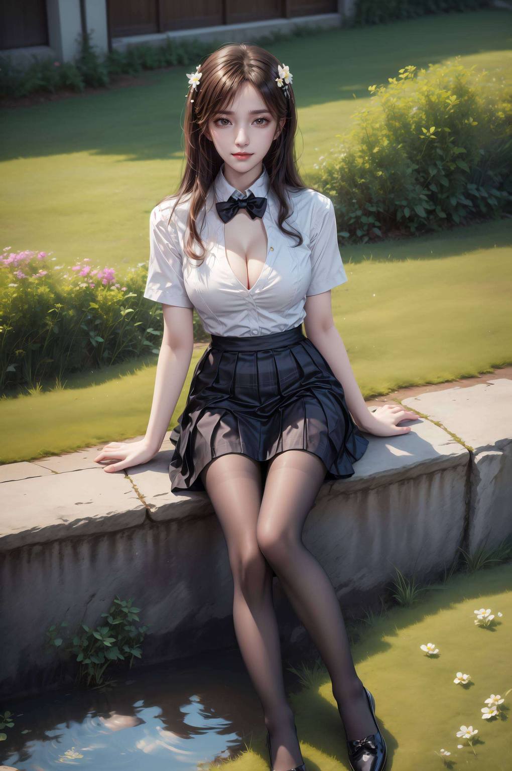 徐欣长腿壁纸图片大全：AI绘画壁纸，精细角色，安卓粉色主题精选集