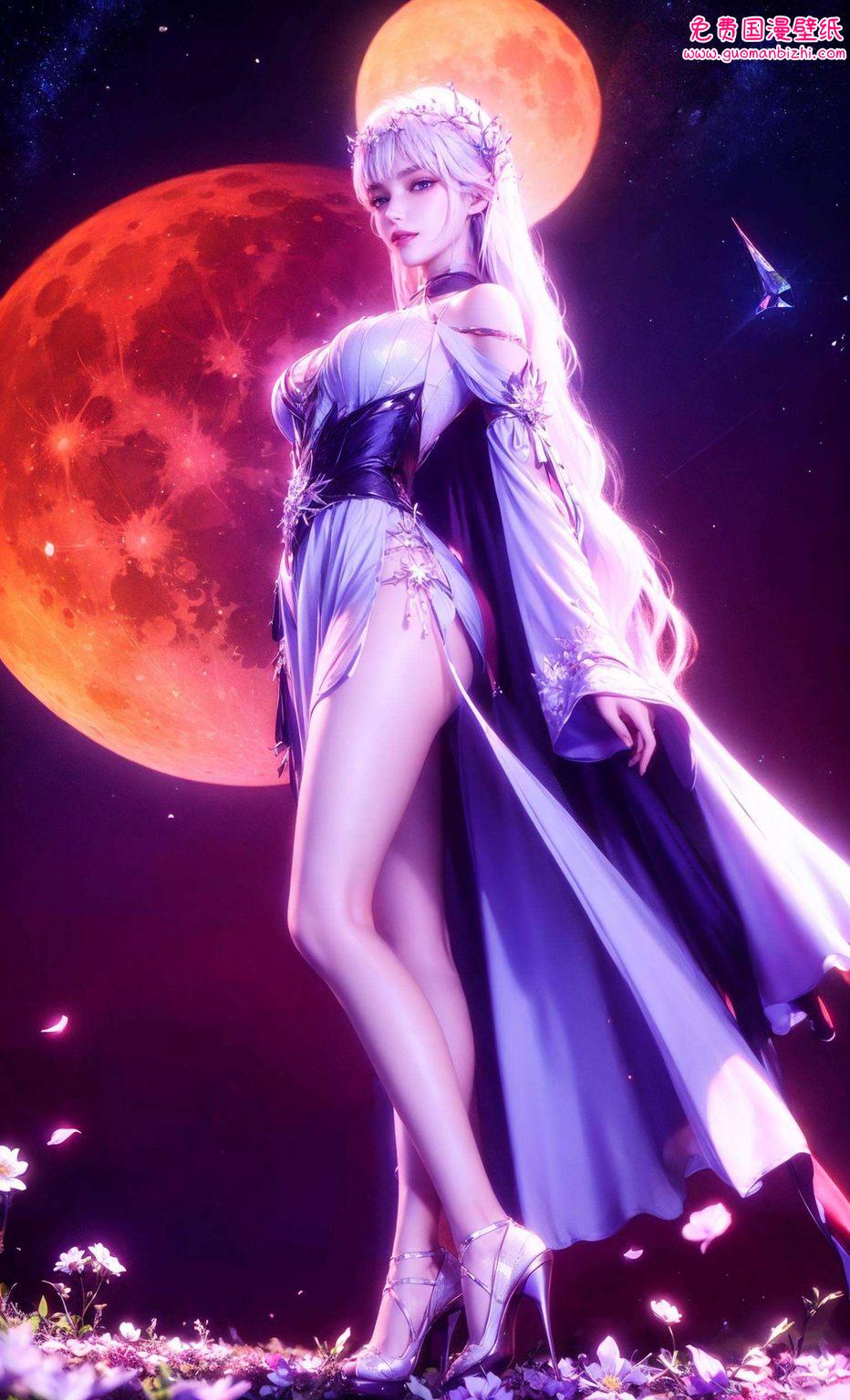 AI壁纸AIGC护眼壁纸——圣采儿电脑桌面背景高清竖屏精选