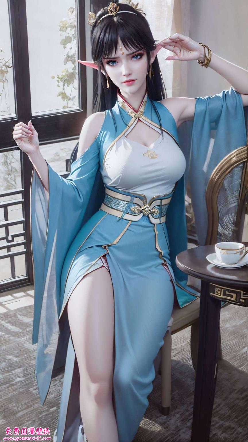 凤清儿最新一集AI图片参考，免费壁纸下载，平板桌面必备