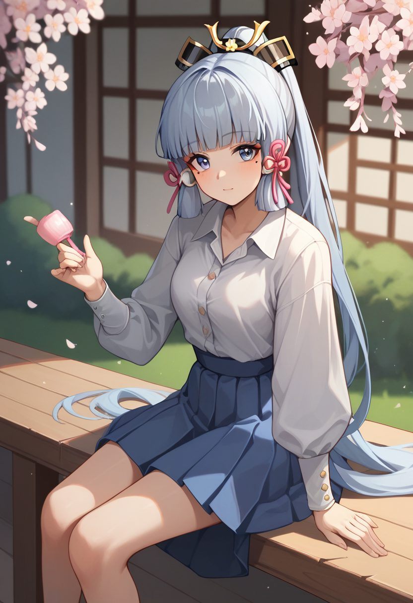 尘歌壶神里凌华：AI图片壁纸，免费下载，Win10壁纸桌面主题盛宴