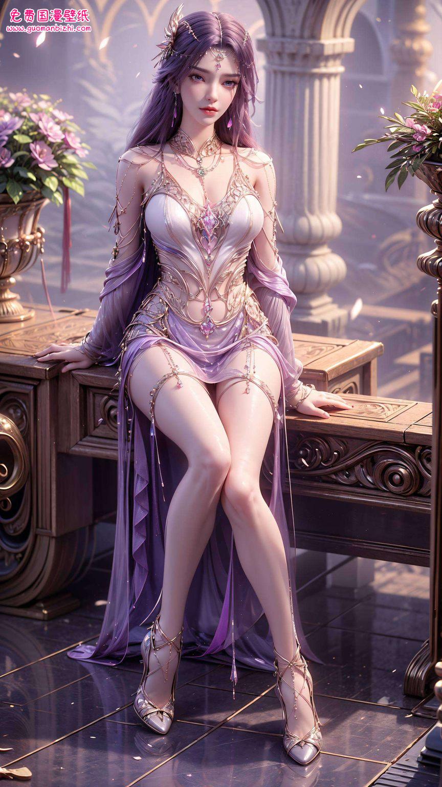 澧县一中乔云曦的AI动漫与游戏可爱壁纸集