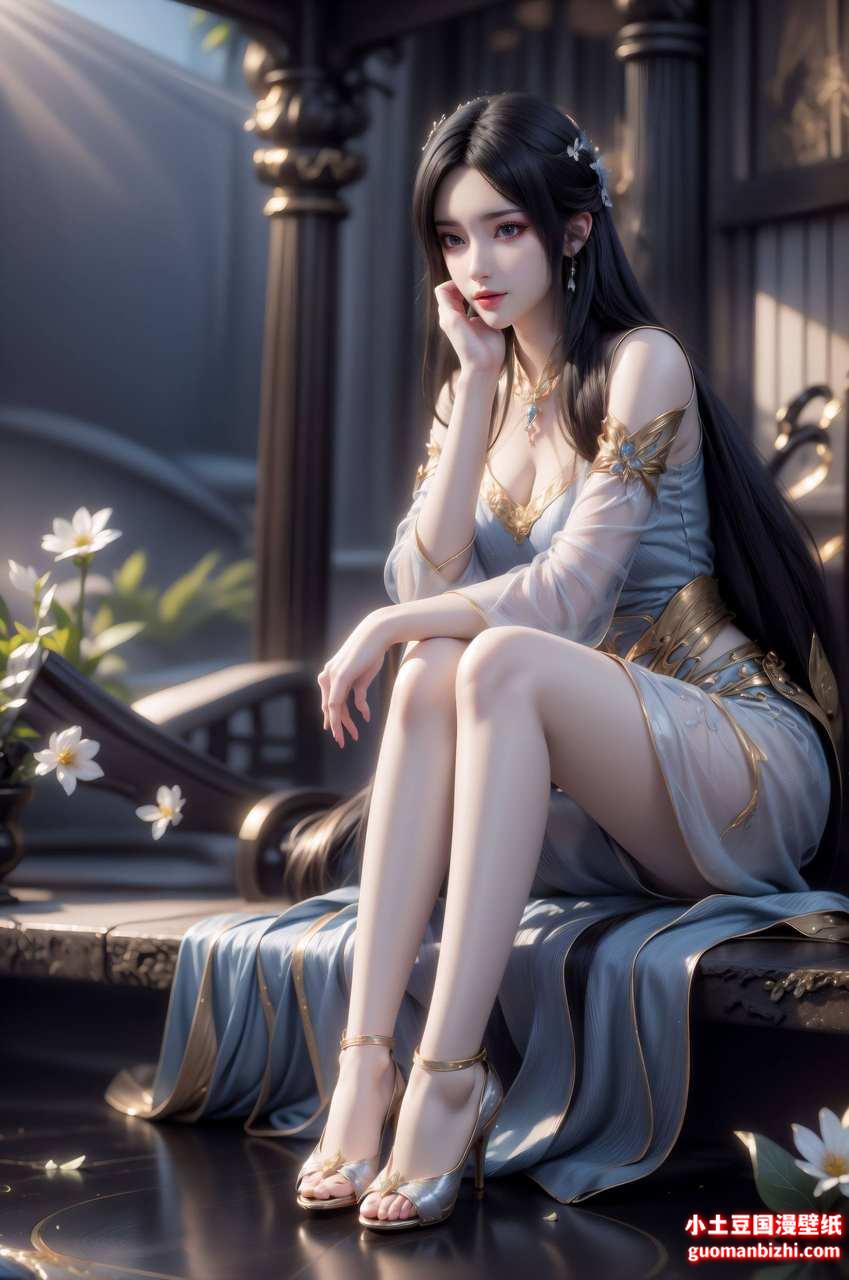 ai高清壁纸:柳菲到位了，来捏馒头