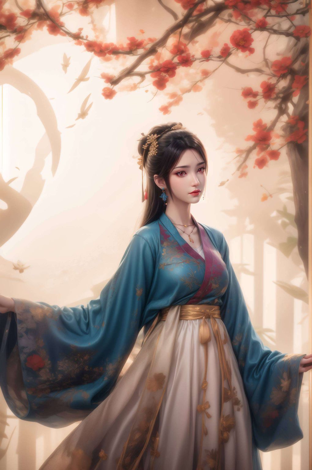 元尊夭夭高清1080p，AI壁纸壁纸壁纸护眼，PC唯美手机壁纸集。