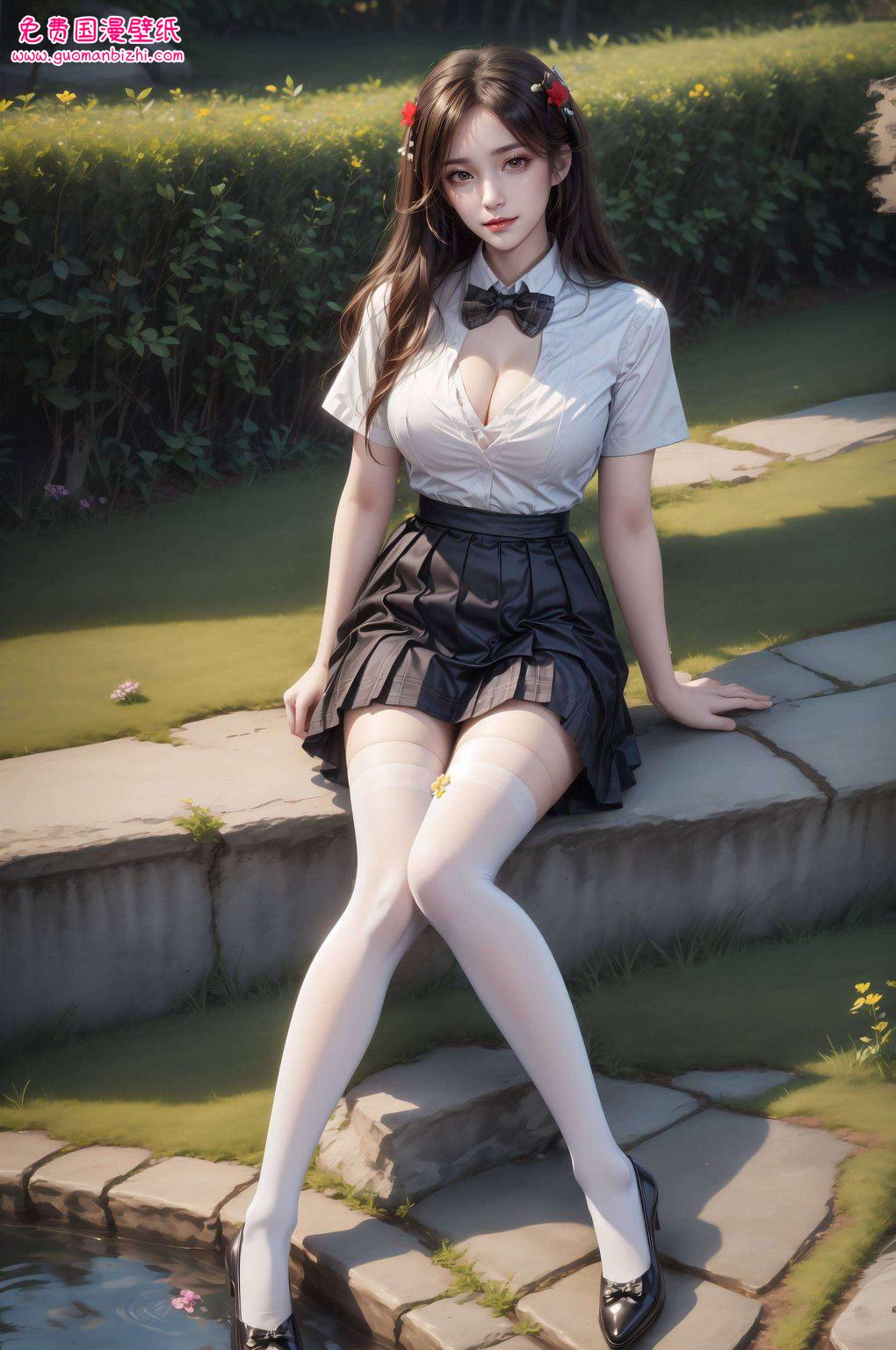 徐欣老婆图片集：AI精细角色描绘，PC炫彩高清壁纸大全