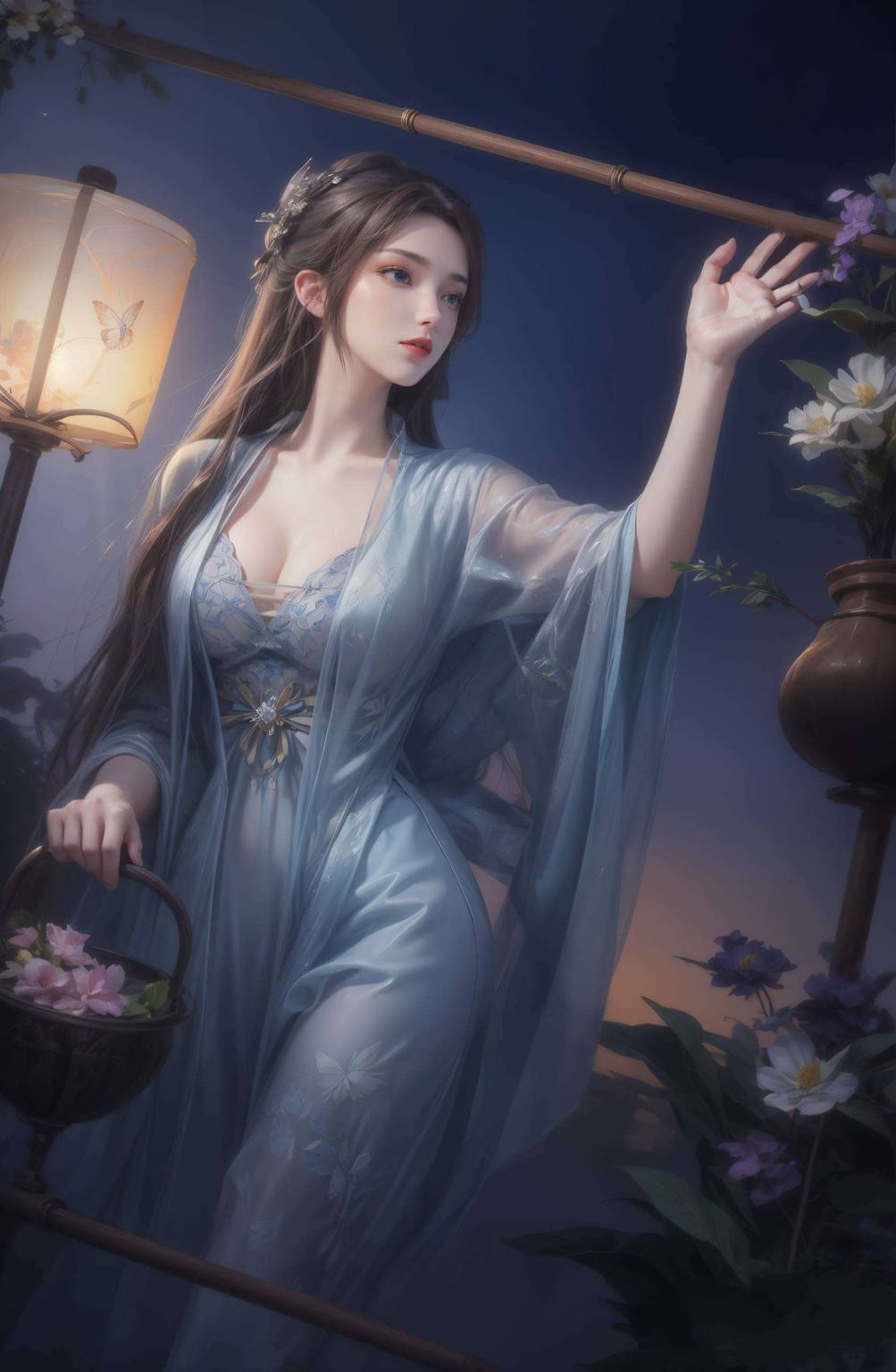 云韵AI动漫人物壁纸，高清护眼Win10壁纸，桌面装饰图精选集