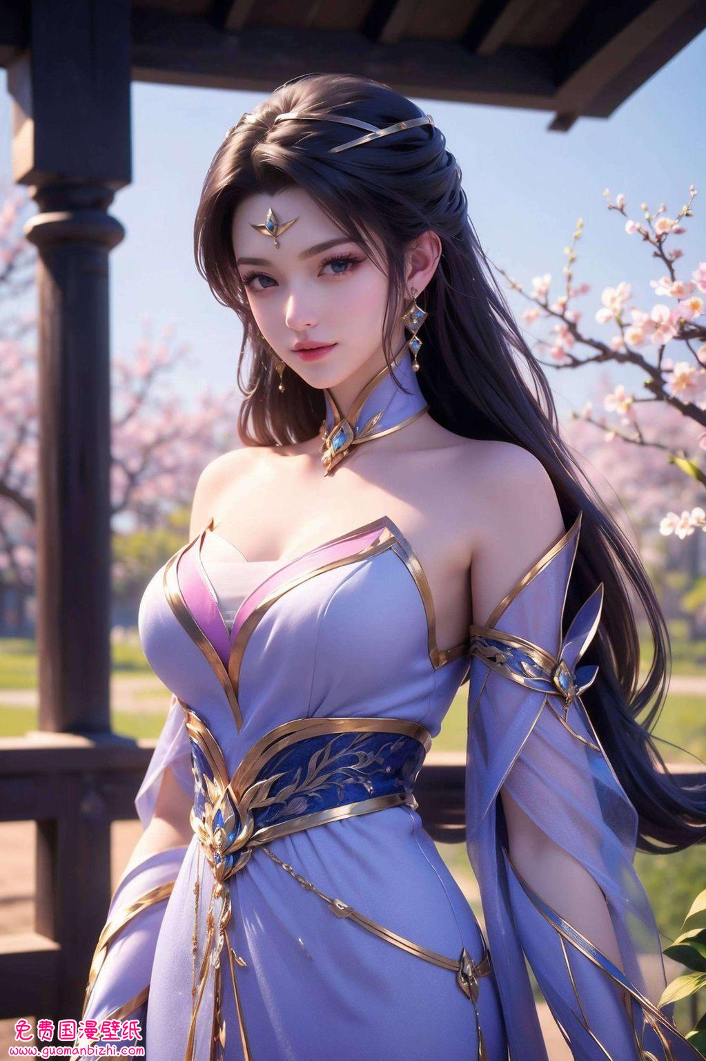 仙武传楚灵玉动态壁纸无水印下载——AI壁纸，免费高清壁纸下载，畅享iPad桌面视觉盛宴。