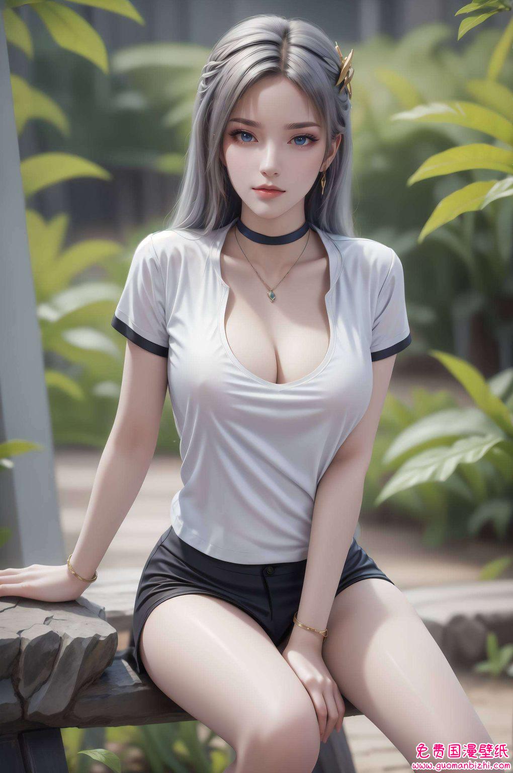 九幽雀化人形：AI图片壁纸，高清1920×1080，免费下载，畅享视觉盛宴