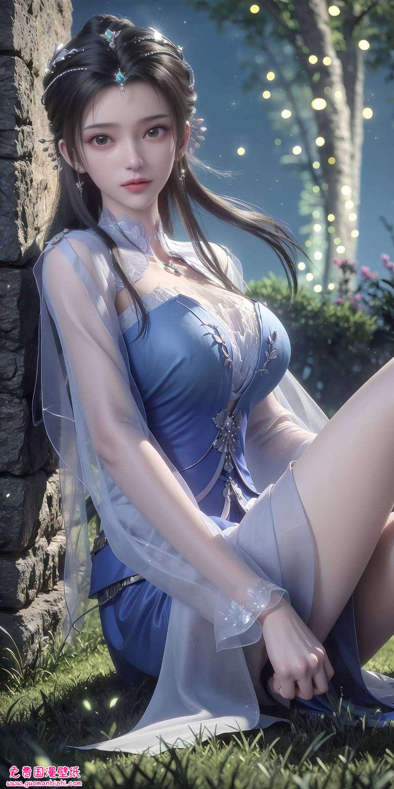 AI参考精选，极简壁纸集，李慕婉动态，iPhone桌面壁纸呈现仙逆之美。