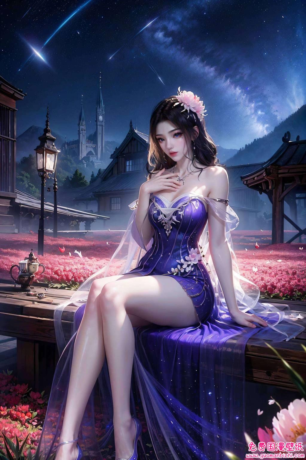 国漫紫灵壁纸图文——AI角色免费壁纸下载,iPhone锁屏新选择。 国漫紫灵壁纸图文——AI角色免费壁纸下载,iPhone锁屏新选择。