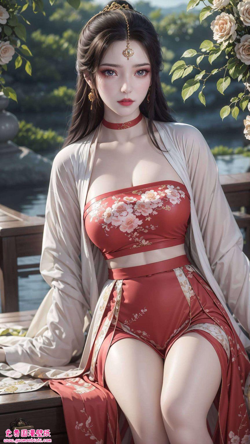 古韵流转：AIGC完美像素，平板古风仙逆墨云辫子壁纸集