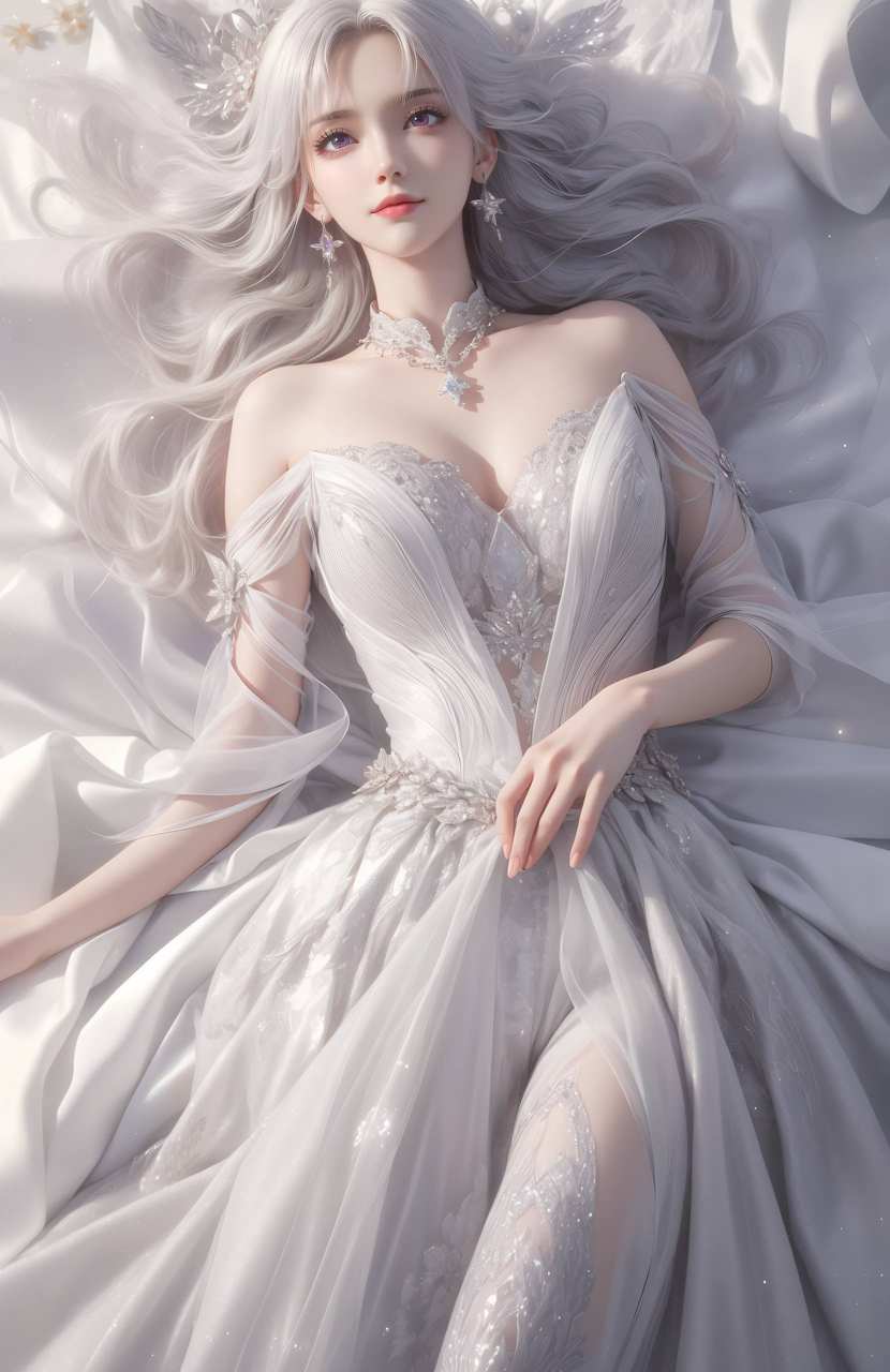 ai高清壁纸:【4K动漫壁纸】小医仙，超高清修复