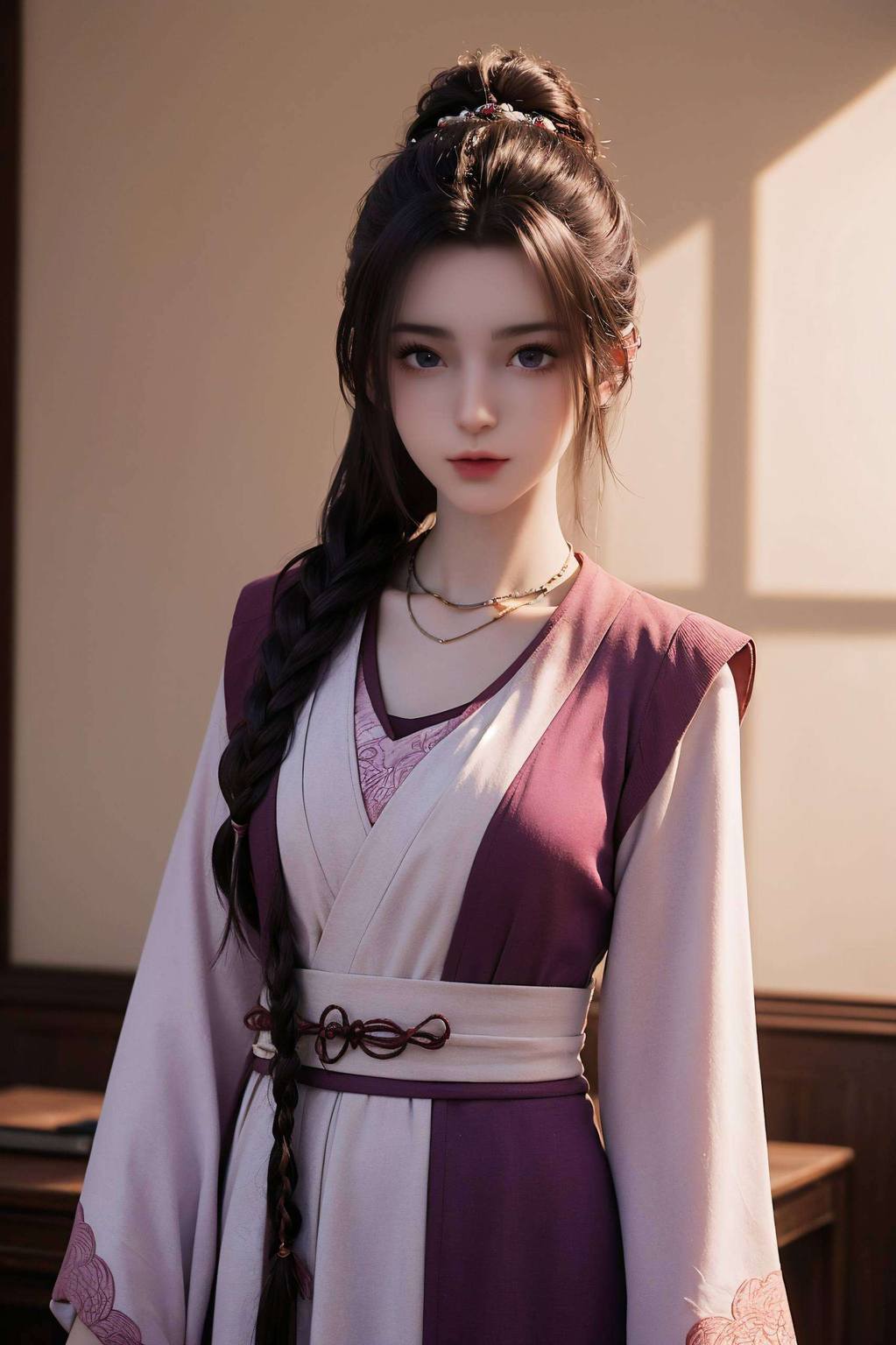 动漫女壁纸周小环头像图片——AI生成壁纸,护眼iPad桌面主题,周小环独特风采。 动漫女壁纸周小环头像图片——AI生成壁纸,护眼iPad桌面主题,周小环独特风采。