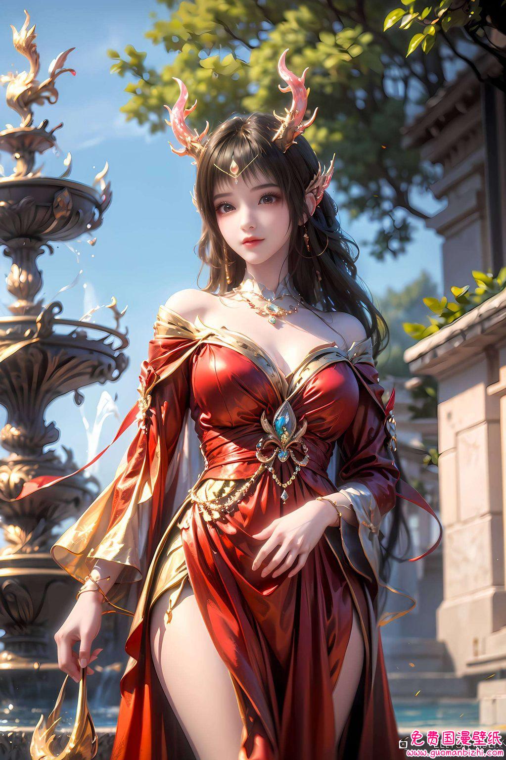 AI角色AIGC完美像素，pcins风云落壁纸横屏动态下载软件