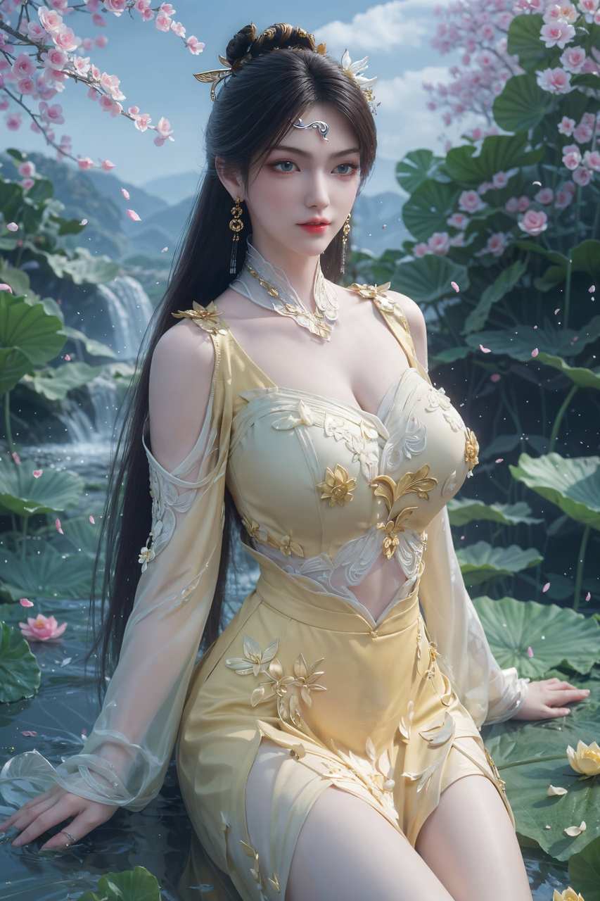 ai壁纸:金瓶儿美图大合集，诛仙超级女神，yyds