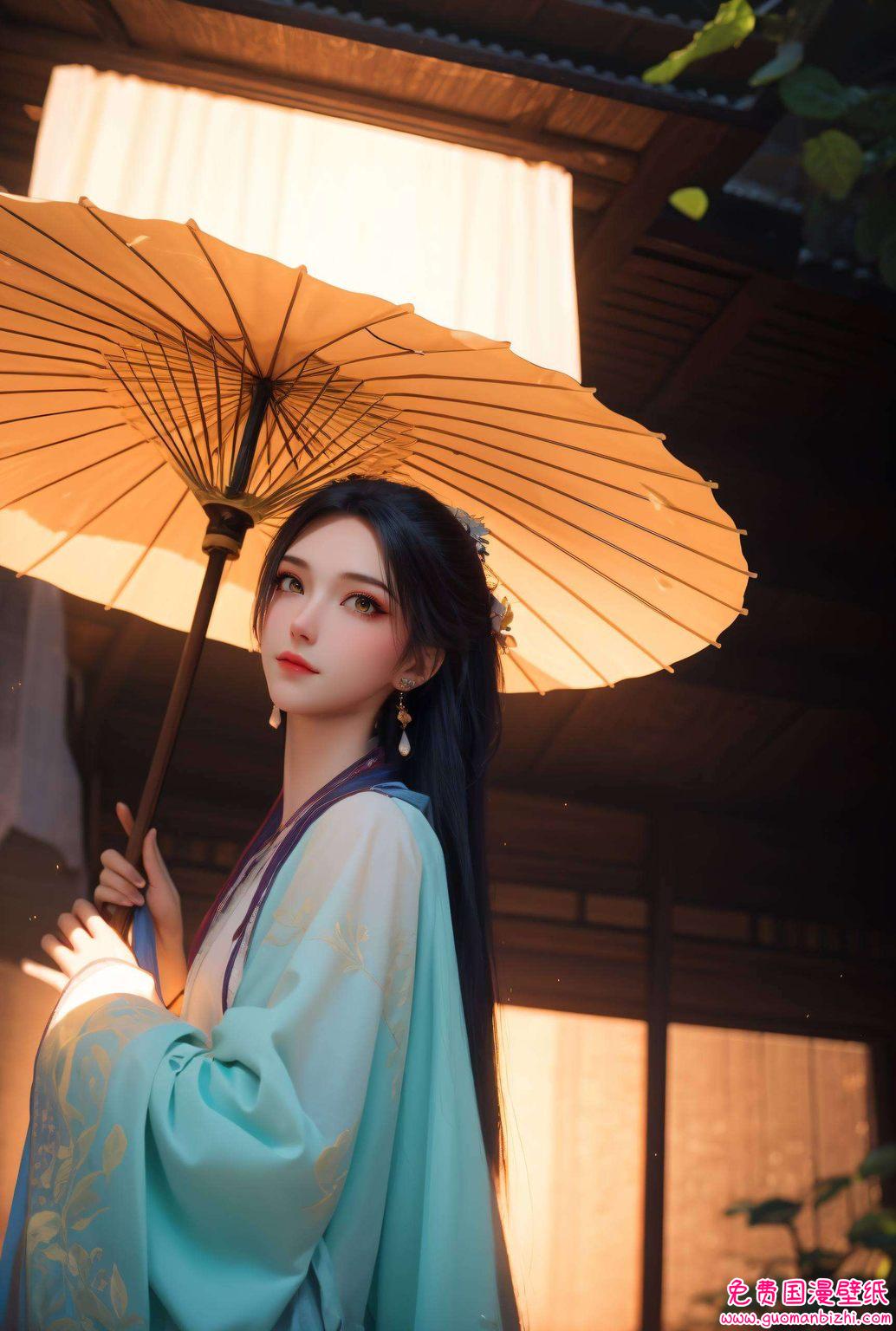 南宫夕儿高清壁纸无水印全屏：AI绘画参考作品，免费壁纸合集，手机锁屏必备