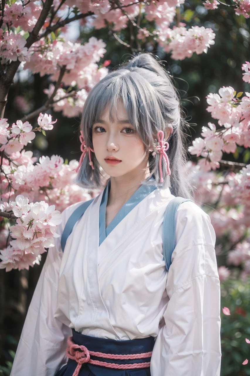 神里凌华王手超清晰精细角色win10桌面背景